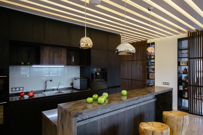 Кухня Ноа со стеклом