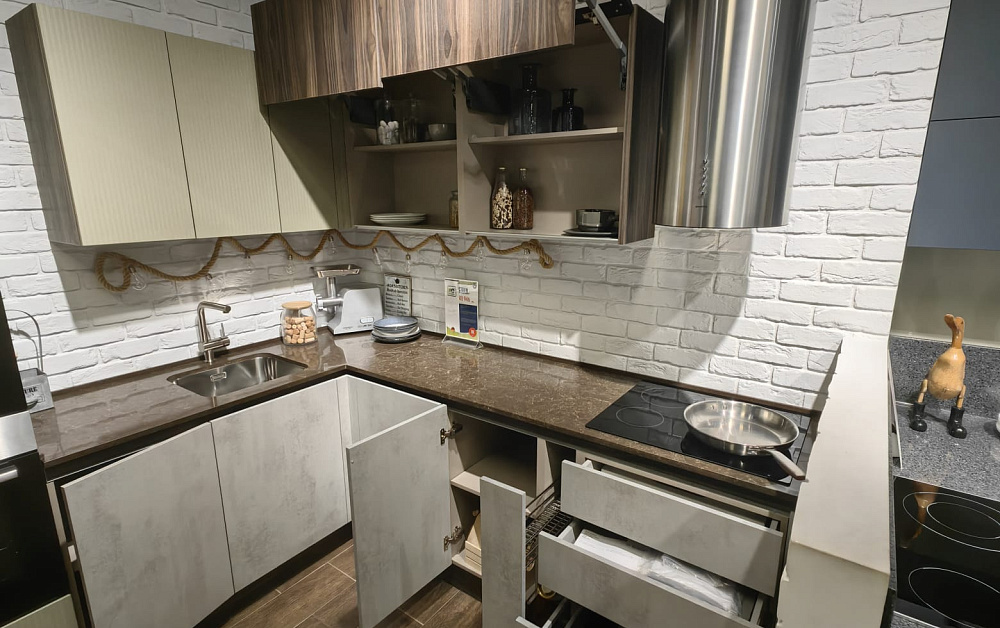 Кухня Ноа Плиссе + Стоун / м.Бульвар Дмитрия Донского