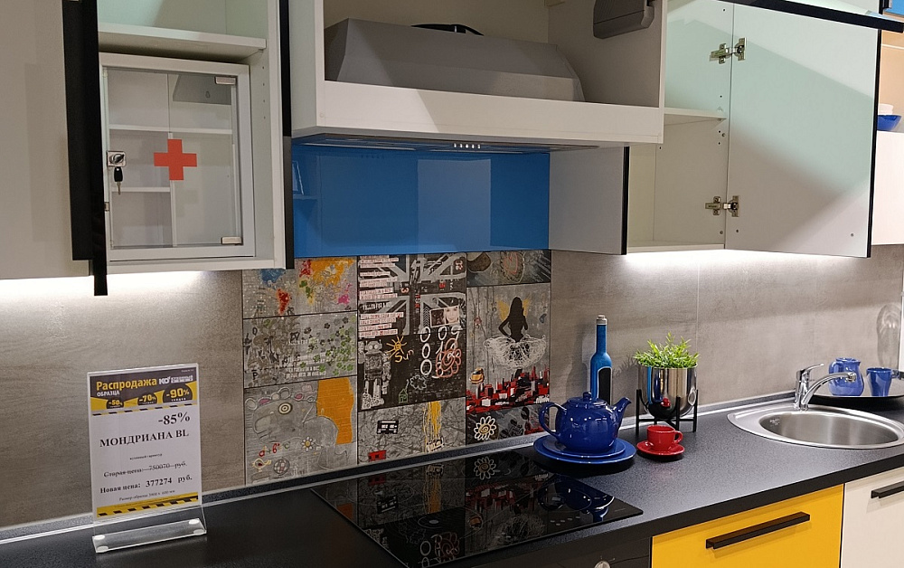 Кухня Мондриана BL / г.Раменское