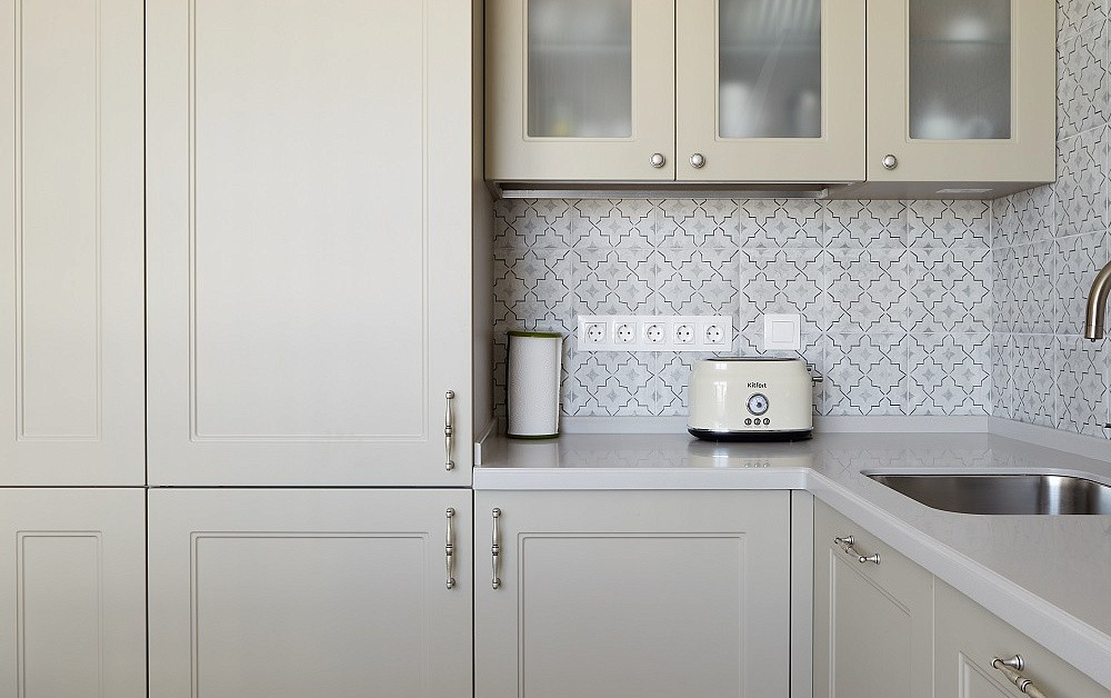 Кремовая кантри-кухня