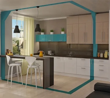 Кухня Эмма глянцевая